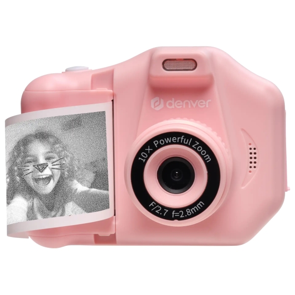 Denver Instant Παιδική Φωτογραφική Μηχανή Ροζ KPC-1370 Pink