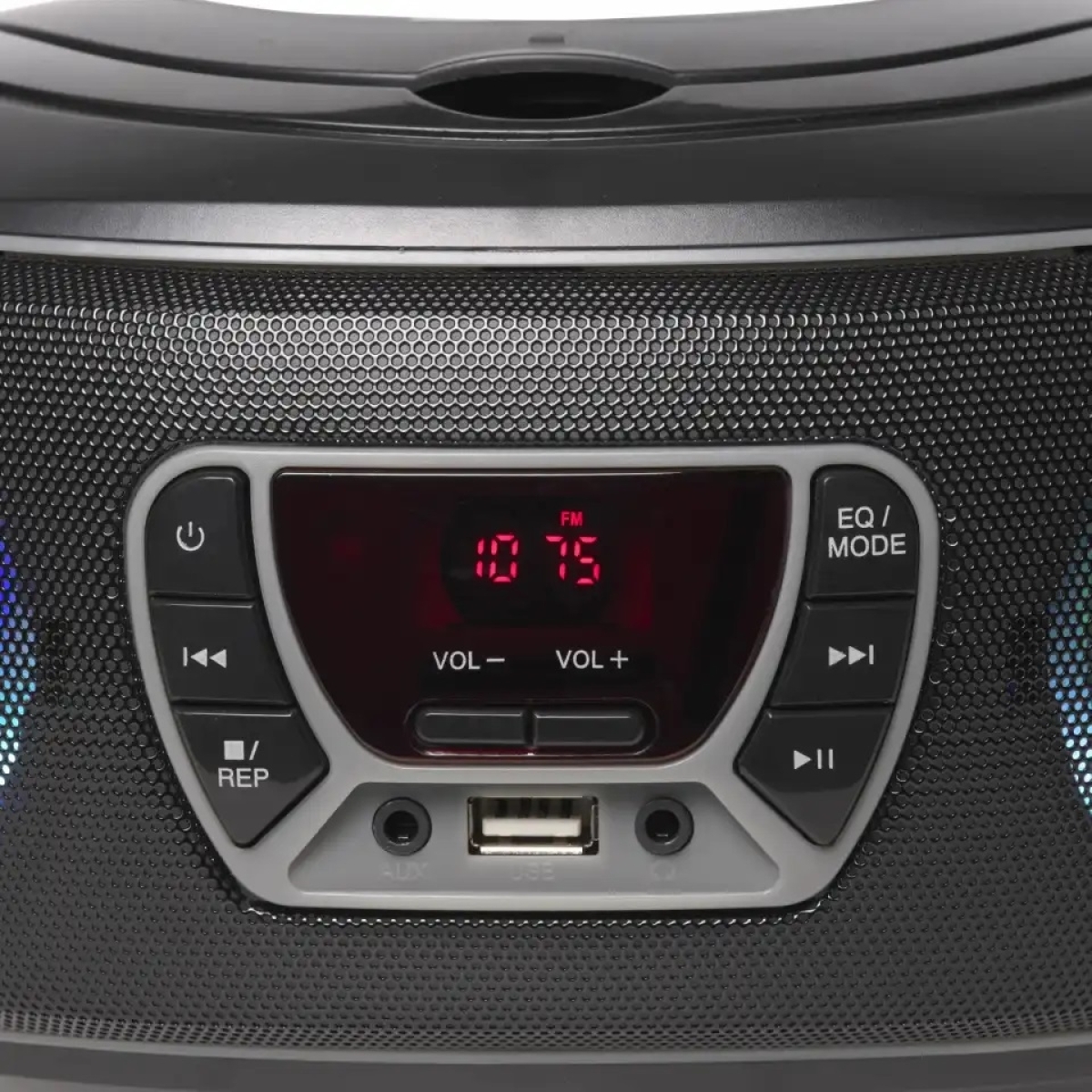 Denver Φορητό Ηχοσύστημα με Bluetooth / CD / USB / Ραδιόφωνο / AUX-In Σκούρο Γκρι TCL-212BTGR GREY - Image 3
