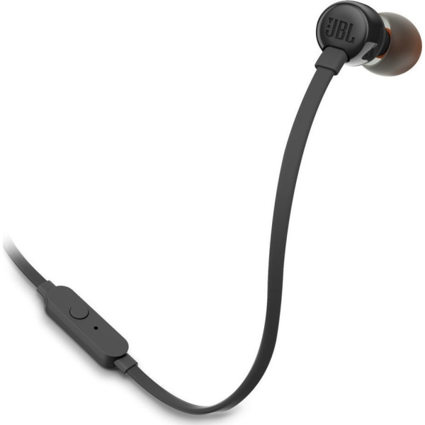 JBL Ενσύρματα Ακουστικά In-Ear Με Πλήκτρο Ελέγχου Και Μικρόφωνο Για Handsfree Κλήσεις Μαύρο T110