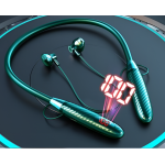 Ασύρματα Ακουστικά Neckband Bluetooth Με LED Οθόνη Και TF Card 365-1 - Image 3