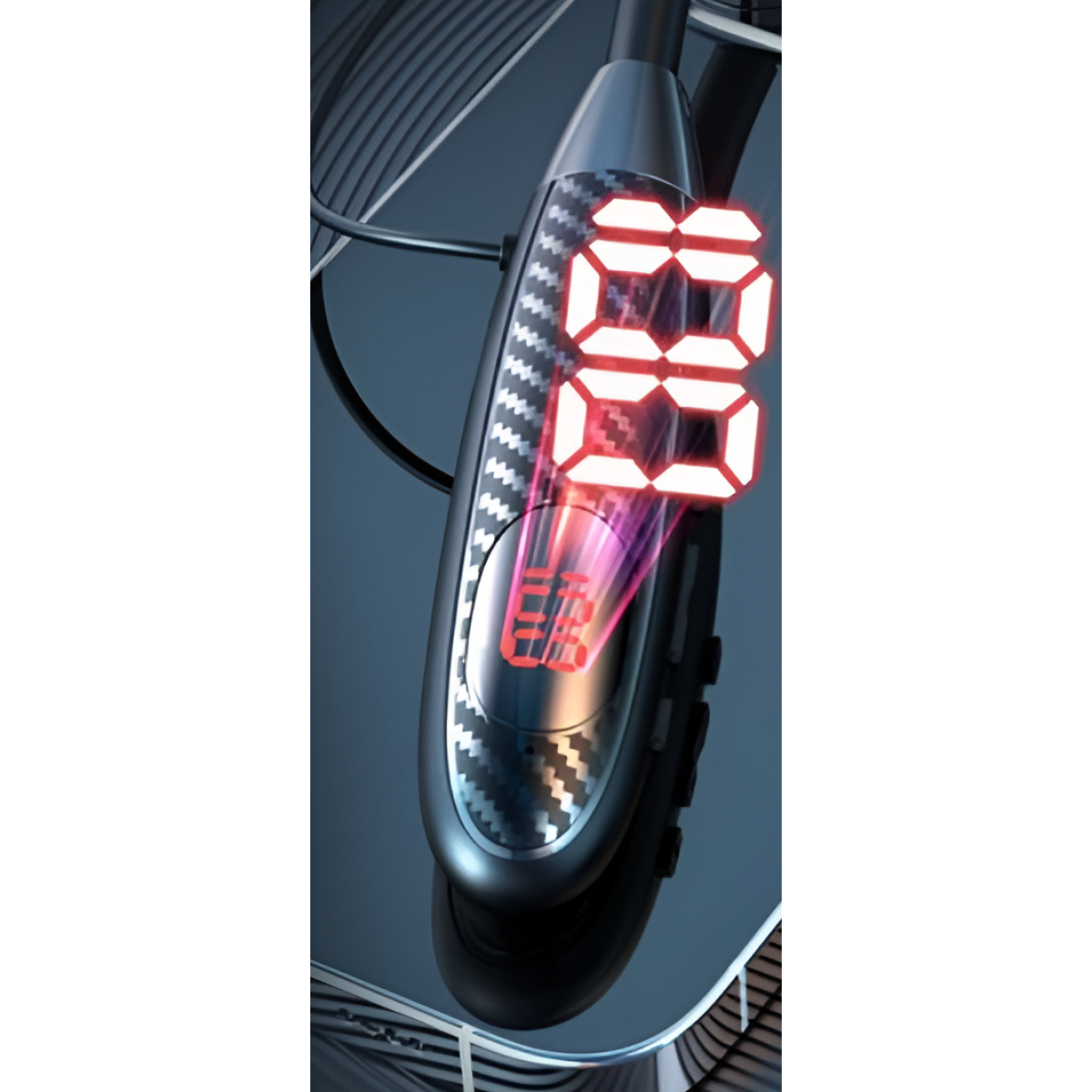 Ασύρματα Ακουστικά Neckband Bluetooth Με LED Οθόνη Και TF Card 365-1 - Image 4