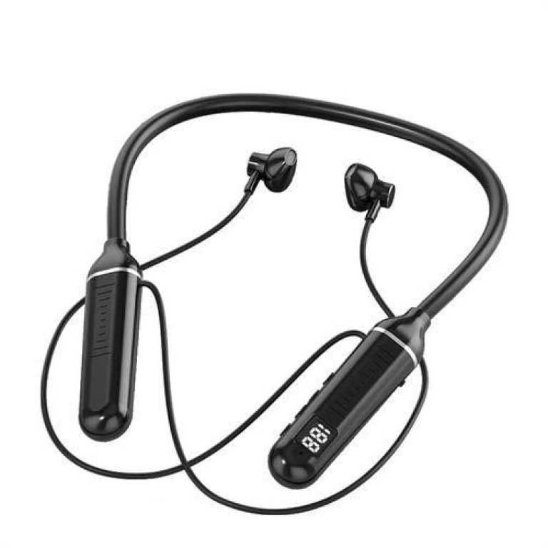 Ασύρματα Ακουστικά Neckband Bluetooth Με LED Οθόνη NECK-1
