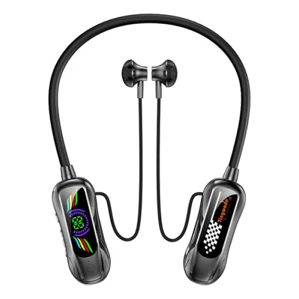 Ασύρματα Ακουστικά Neckband Bluetooth Με Οθόνη LED BASS G63