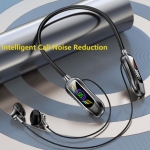 Ασύρματα Ακουστικά Neckband Bluetooth Με Οθόνη LED BASS G63 - Image 5