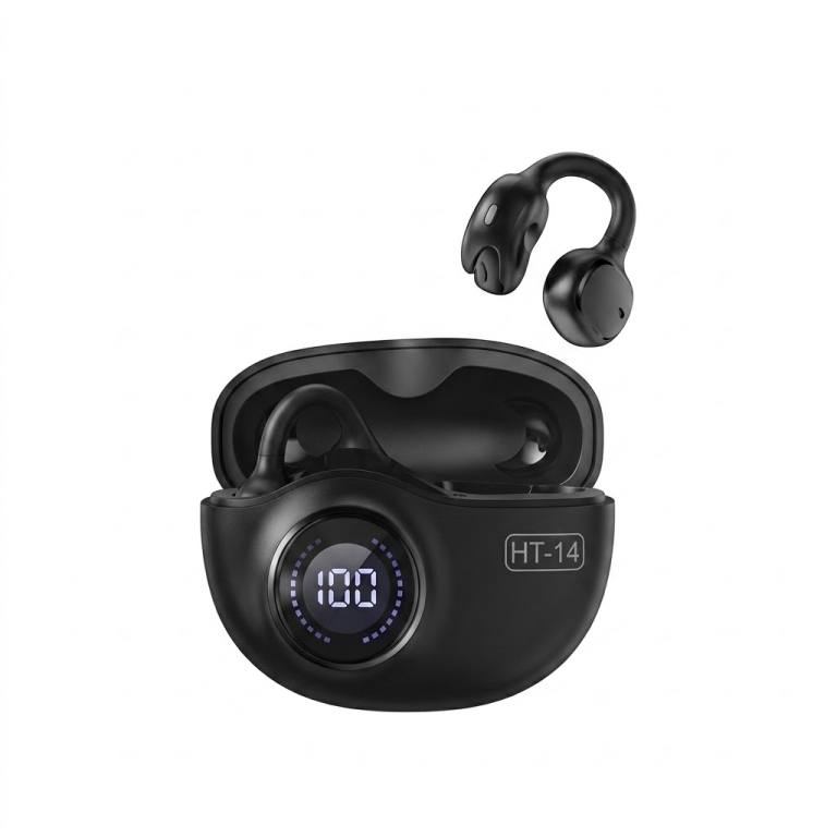 Ασύρματα Bluetooth Ακουστικά Clip-On με Θήκη Φόρτισης ANCOSUN HT-14