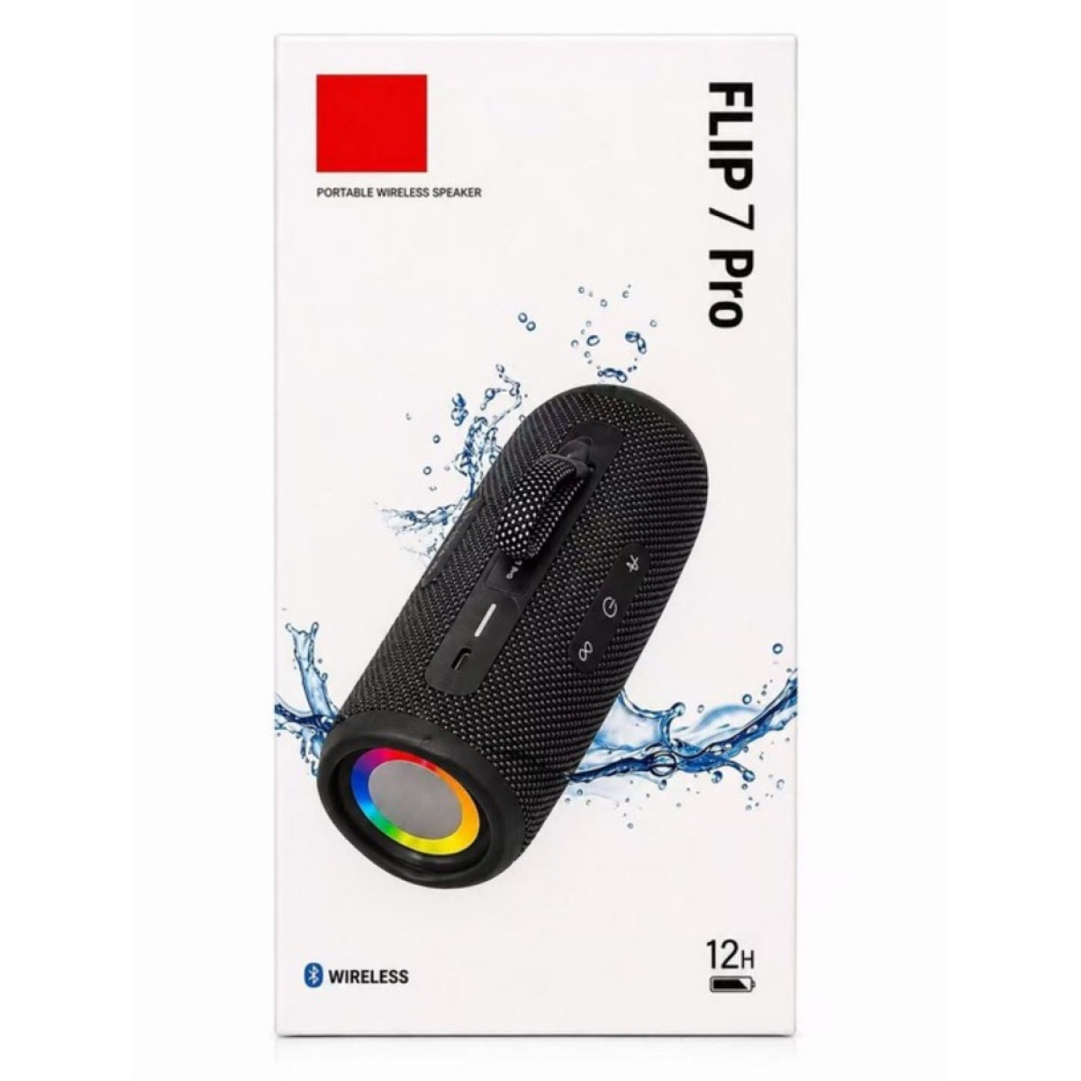 Ασύρματο Ηχείο Bluetooth Αδιάβροχο με RGB Φωτισμό FLIP 7 PRO