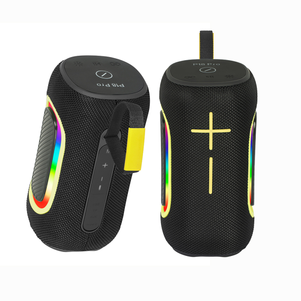 Ασύρματο Ηχείο Bluetooth με RGB Φωτισμό IPX6 Waterproof & Stereo Bass P18PRO