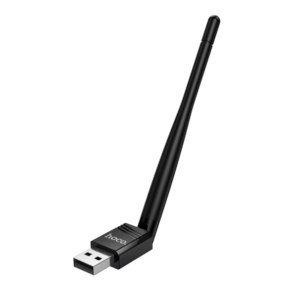 Ασύρματος USB Αντάπτορας Wi-Fi 4 Με Εξωτερική Κεραία 150Mbps Hoco HI37