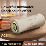 BASS-32 Φορητό Ηχείο Bluetooth 40W - Γκρι