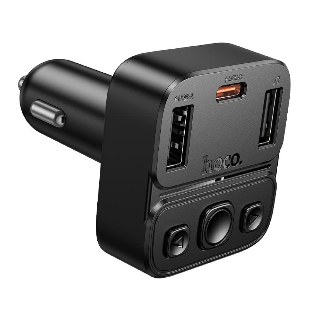 Bluetooth FM Transmitter Αυτοκινήτου 35W Με USB-A Και USB-C Hoco E87 Delta - Image 6