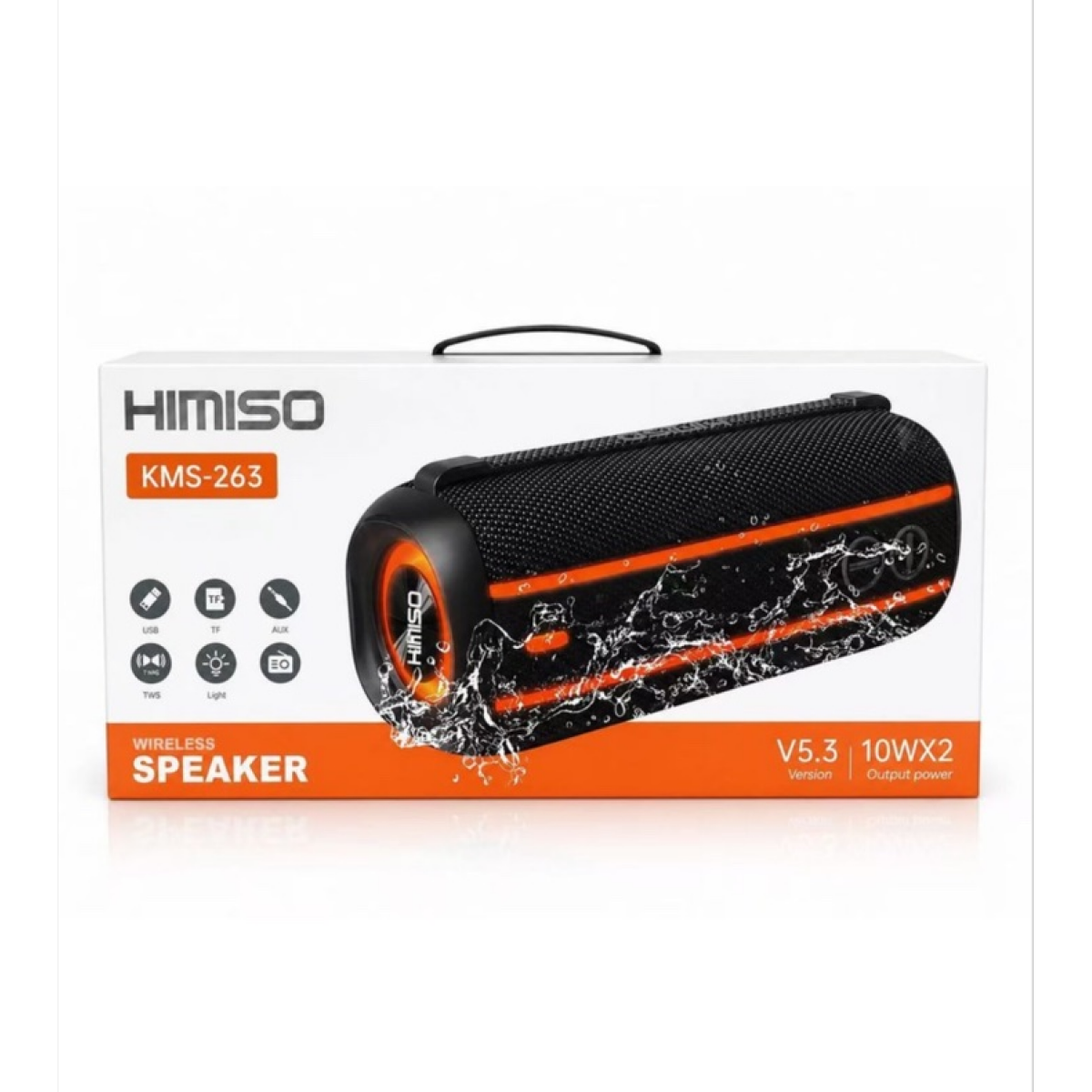 Bluetooth Ηχείο 20W Αδιάβροχο με RGB Φωτισμό HIMISO KMS-263 - Image 2
