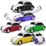 Bluetooth Ηχείο Σκαραβαίος 3W με FM Ραδιόφωνο & LED Φωτισμό WS-1958