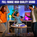 Bluetooth Ηχείο Σκαραβαίος 3W με FM Ραδιόφωνο & LED Φωτισμό WS-1958 - Image 7