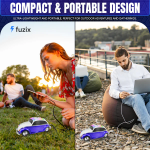 Bluetooth Ηχείο Σκαραβαίος 3W με FM Ραδιόφωνο & LED Φωτισμό WS-1958 - Image 8