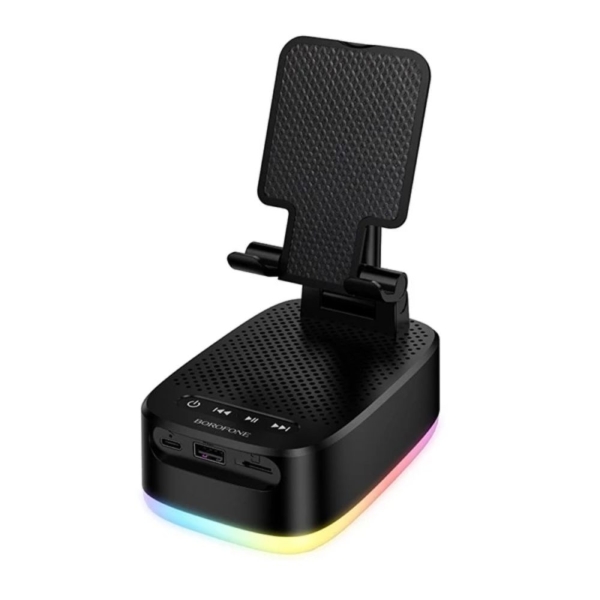 Borofone BR200 3-σε-1 Βάση Κινητού με Bluetooth Ηχείο & Power Bank
