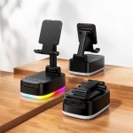 Borofone BR200 3-σε-1 Βάση Κινητού με Bluetooth Ηχείο & Power Bank