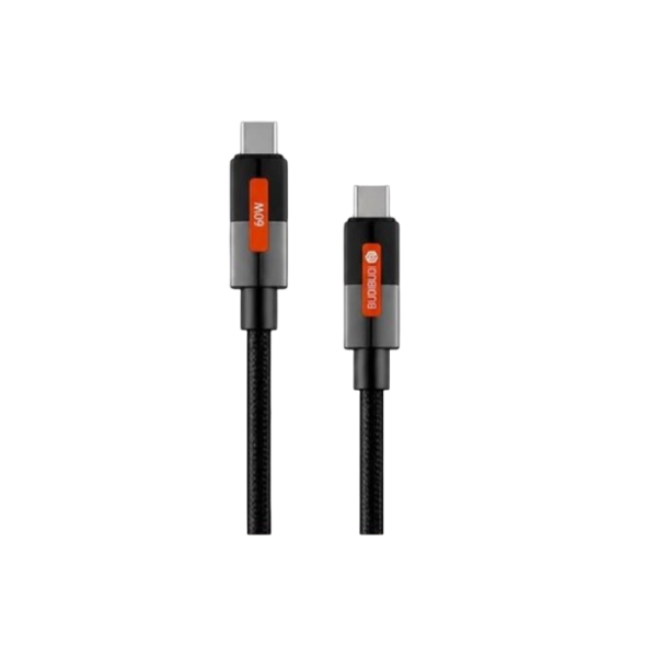 BUDIBUDI Καλώδιο USB-C σε USB-C Fast Charge 60W 1.1M BUDI-005
