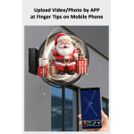 Διαφημιστική Οθόνη LED 3D Holographic WiFi Διπλής Όψης Με App Control - Image 10