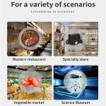 Διαφημιστική Οθόνη LED 3D Holographic WiFi Διπλής Όψης Με App Control - Image 8