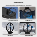 Διαφημιστική Οθόνη LED 3D Holographic WiFi Διπλής Όψης Με App Control - Image 7