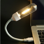 Εύκαμπτο LED Φωτιστικό USB Για Laptop Θερμό Λευκό HP-2402-1 - Image 3