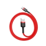 Baseus Cafule Καλώδιο USB-A σε Type C 2A 2m Κόκκινο CATKLF-C09 - Image 2