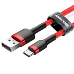 Baseus Cafule Καλώδιο USB-A σε Type C 2A 2m Κόκκινο CATKLF-C09 - Image 4