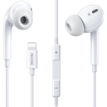 Ενσύρματα Ακουστικά In-Ear Lightning Με Μικρόφωνο Wekome YB10 Λευκά