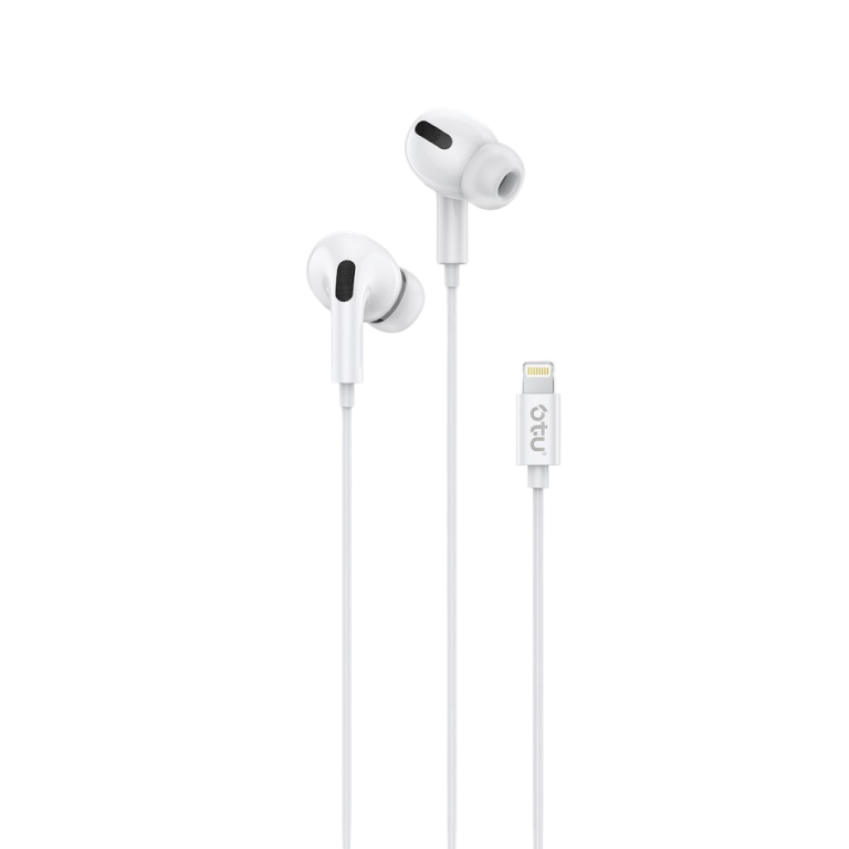 Ενσύρματα Ακουστικά Lightning με Μικρόφωνο για iPhone OTU HJ18-I