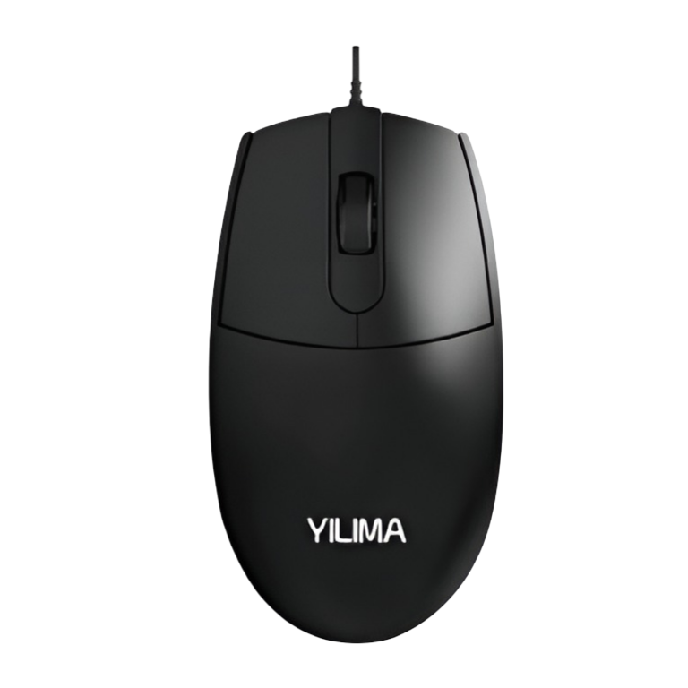 Ενσύρματο Ποντίκι Μαύρο Yilima QS-102