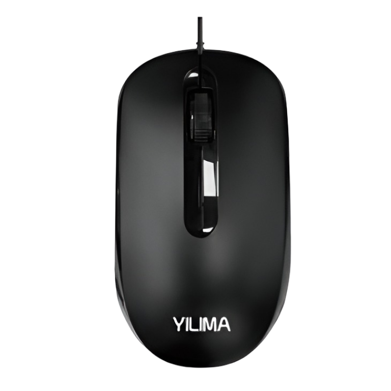 Ενσύρματο Ποντίκι Μαύρο Yilima QS-105