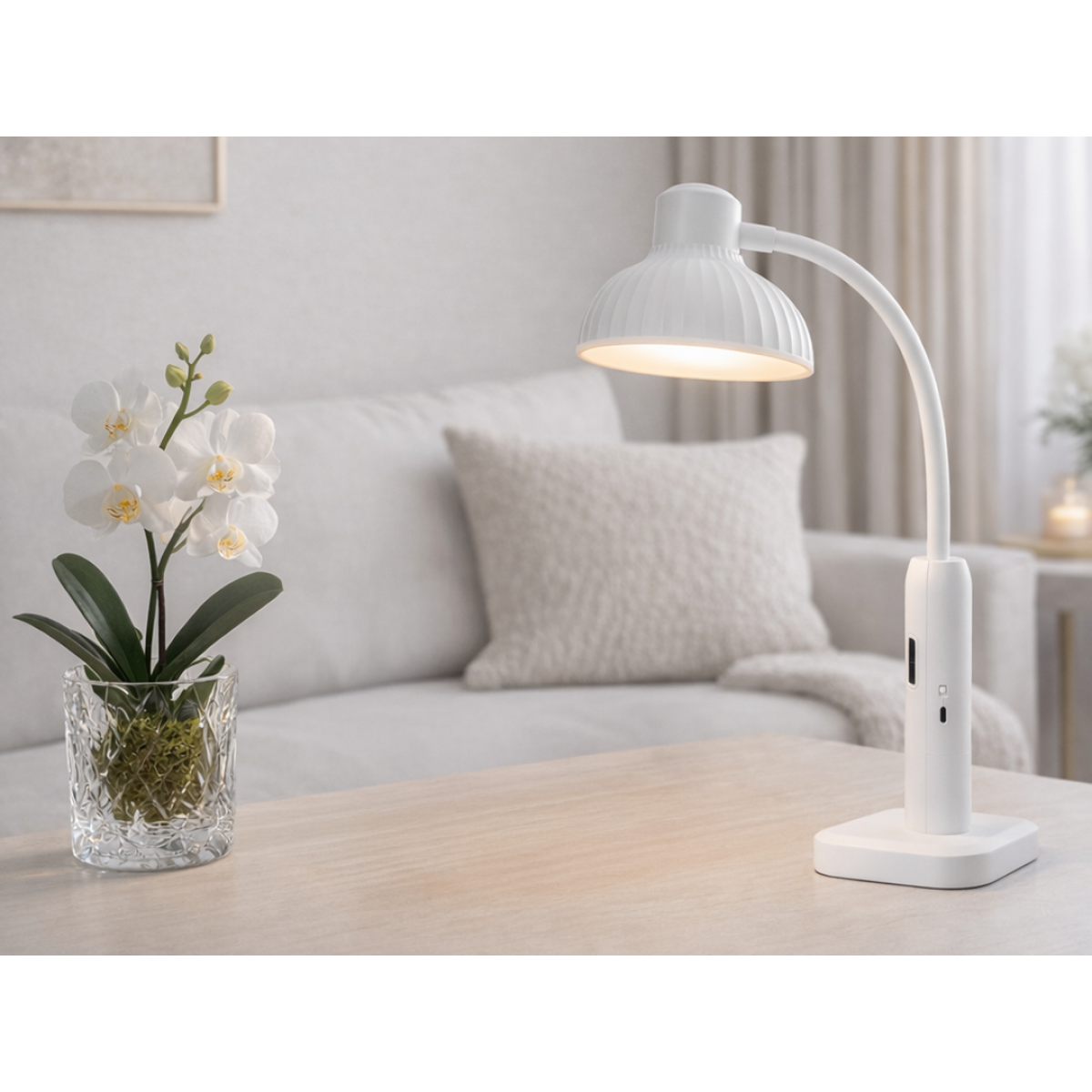 Επαναφορτιζόμενο Πορτατίφ Γραφείου LED Με Touch Control Και Ρυθμιζόμενο Βραχίονα PM-6610 - Image 4