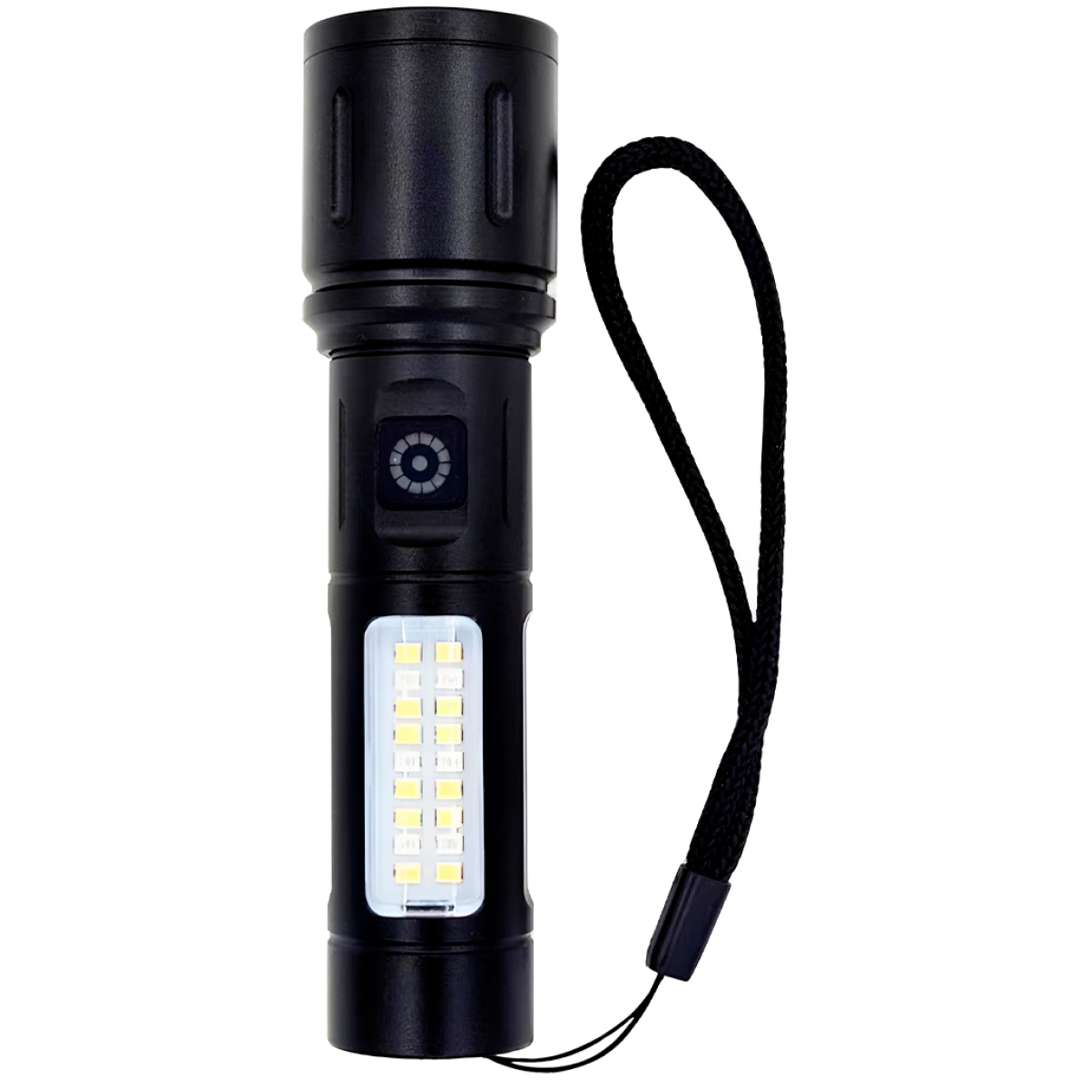 Επαναφορτιζόμενος Tactical Φακός LED Με Zoom Και Type-C Φόρτιση - 603 - Image 2