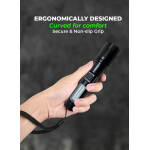 Επαναφορτιζόμενος Tactical Φακός LED Με Zoom Και Type-C Φόρτιση - 603 - Image 4