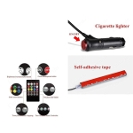 Εσωτερικά LED Φώτα Αυτοκινήτου Music RGB 18cm με Τηλεχειριστήριο 4τμχ