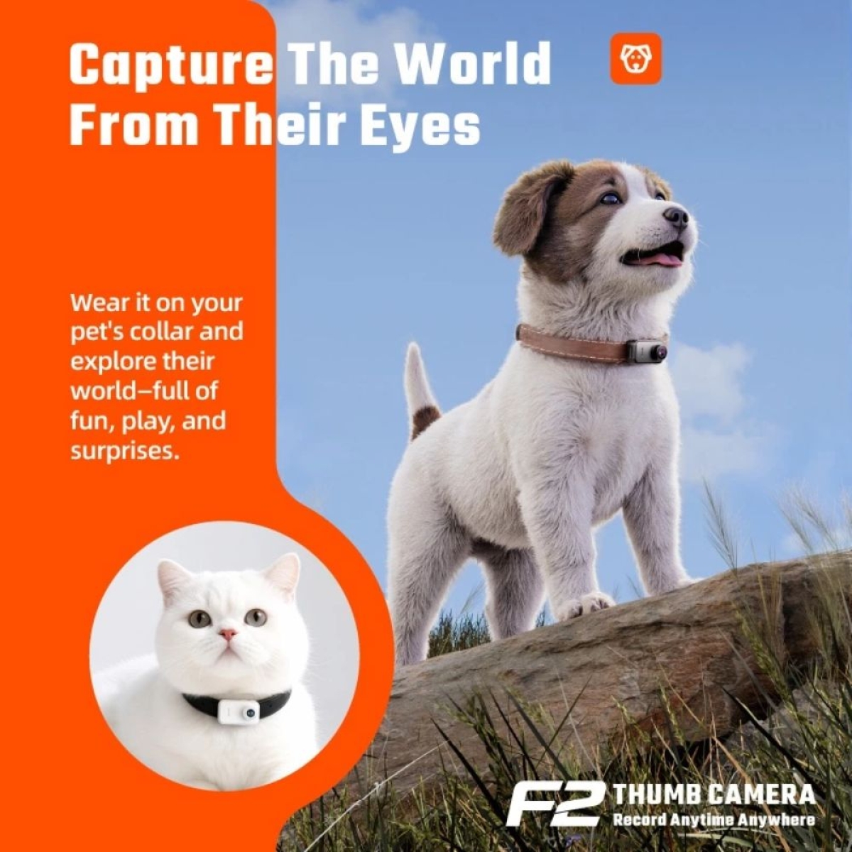 F2 Mini Camera 1080P WiFi Φορητή Action Κάμερα με App Control