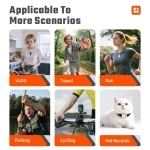 F2 Mini Camera 1080P WiFi Φορητή Action Κάμερα με App Control