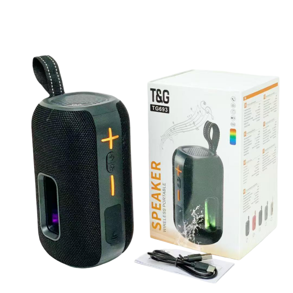 Φορητό Ασύρματο Ηχείο Bluetooth Με RGB Φωτισμό Και TWS T&G TG-693
