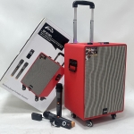 Φορητό Ηχείο Karaoke 8" Woofer Super Bass με Τρόλεϊ & Bluetooth DP-S853 - Image 3