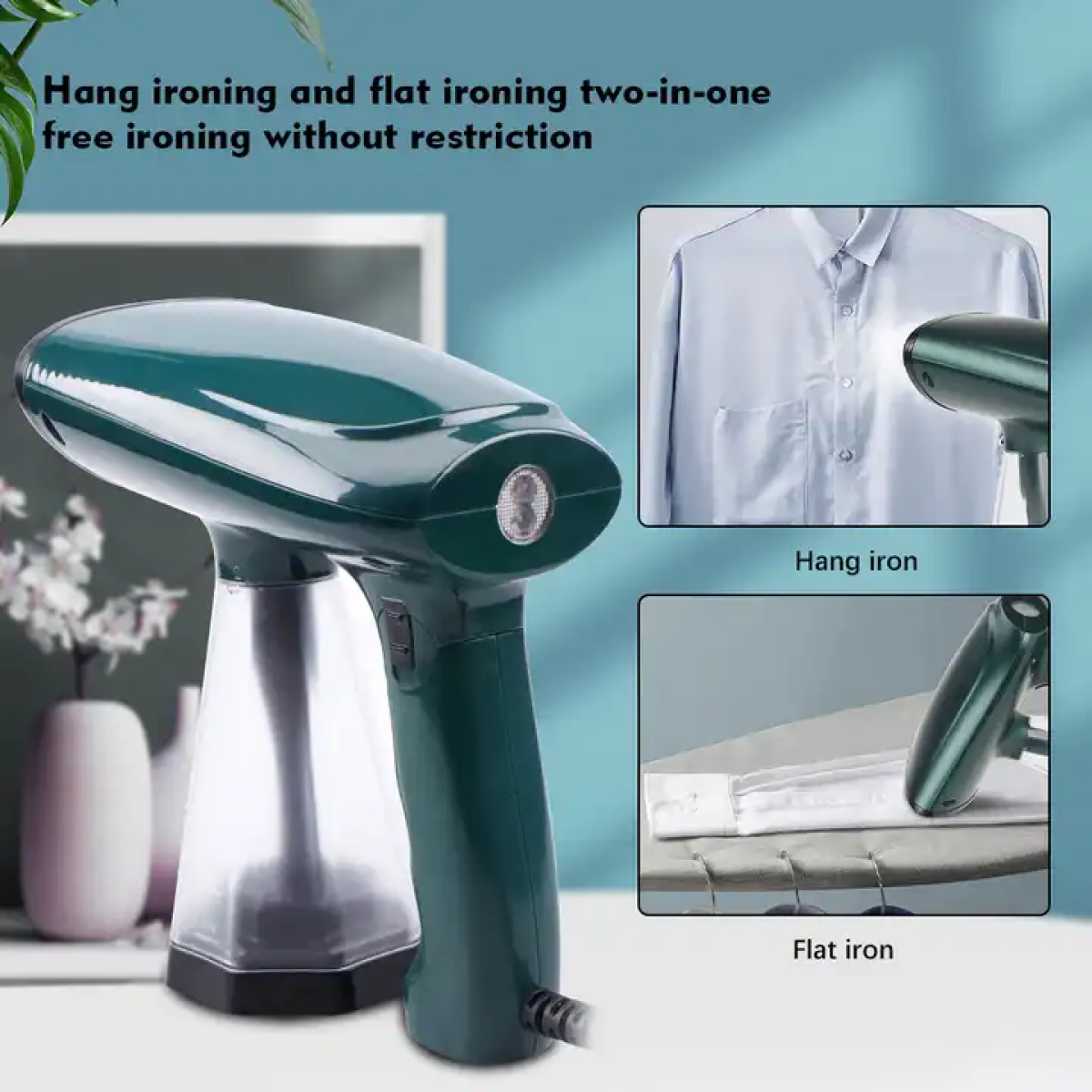 Φορητός Ατμοκαθαριστής Ρούχων Χειρός 1600W 200ml RAF R.1277 - Image 10
