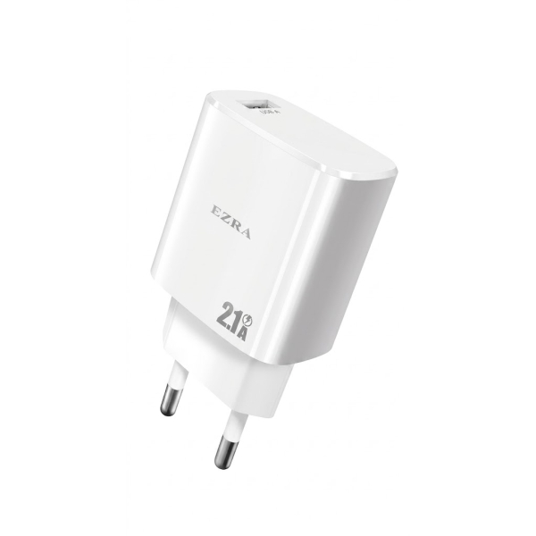 Φορτιστής USB Fast Charging 21W 2.1A Ezra HC193