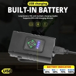Φως Ποδηλάτου LED T6 Μπροστινό με USB Μπαταρία