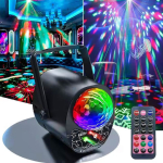 Φωτορυθμικό LED RGB 9W Με Τηλεχειριστήριο Andowl Q-RG66