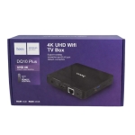 Hoco DQ10 Plus Smart TV Box 4K Android Αποκωδικοποιητής Τηλεόρασης