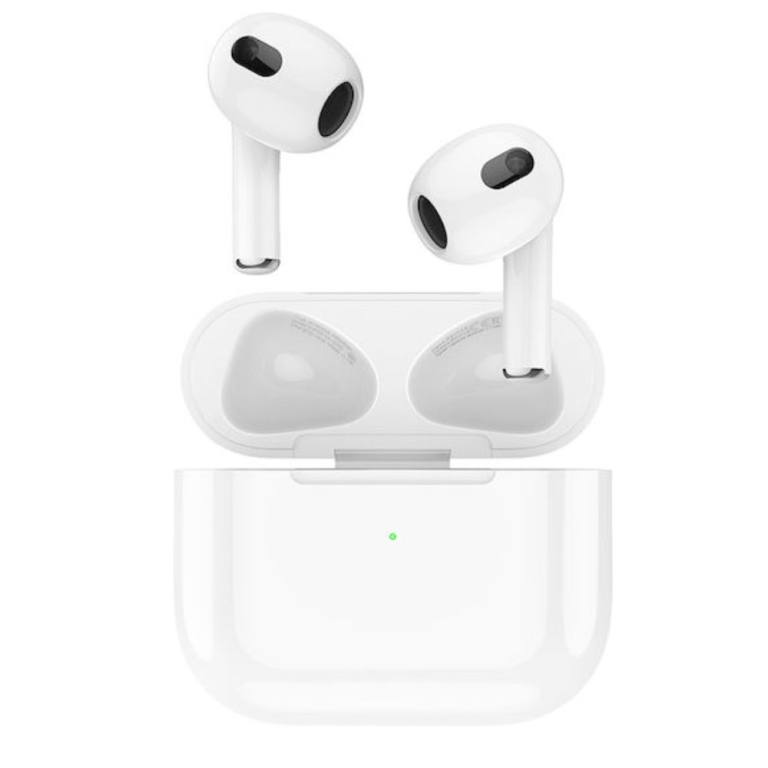 Hoco EW26 Earbud Bluetooth Handsfree Ακουστικά με Θήκη Φόρτισης Λευκά