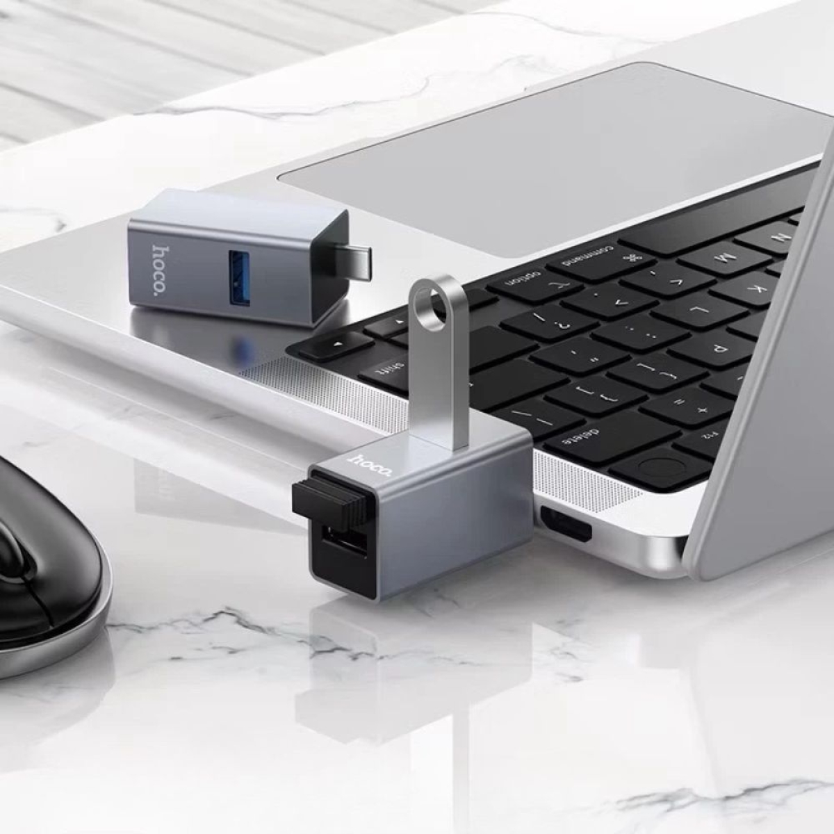 Hoco HB54A USB Hub USB-C με 3 Θύρες USB 3.0/2.0