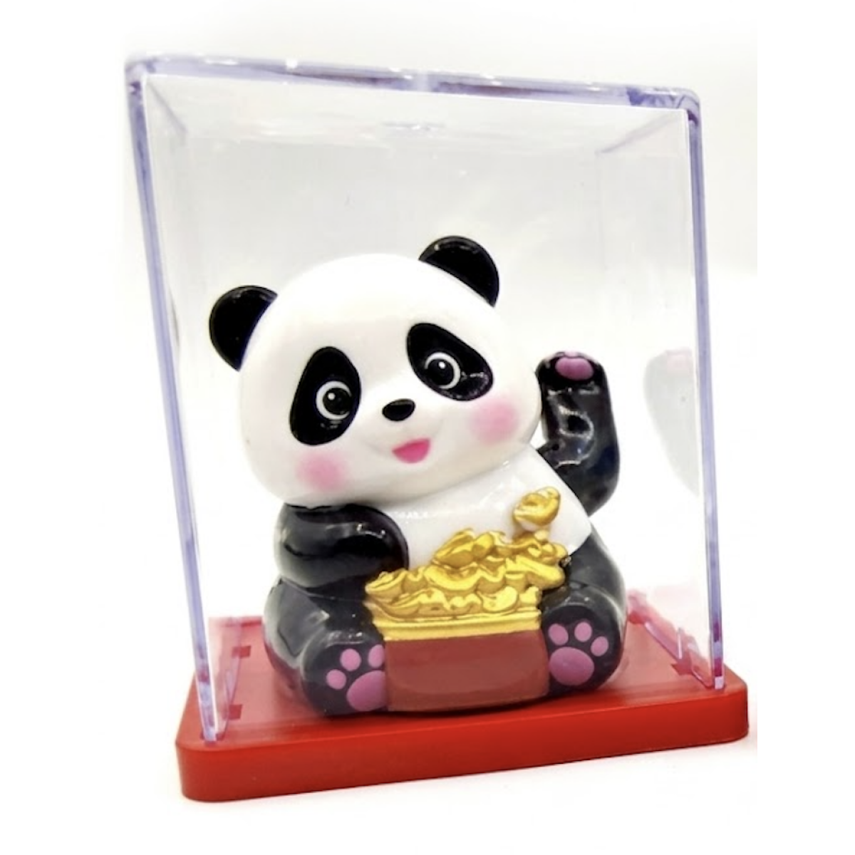 Ηλιακό Διακοσμητικό Panda Με Κουνιστό Κεφάλι Maneki Neko 8021 - Image 4