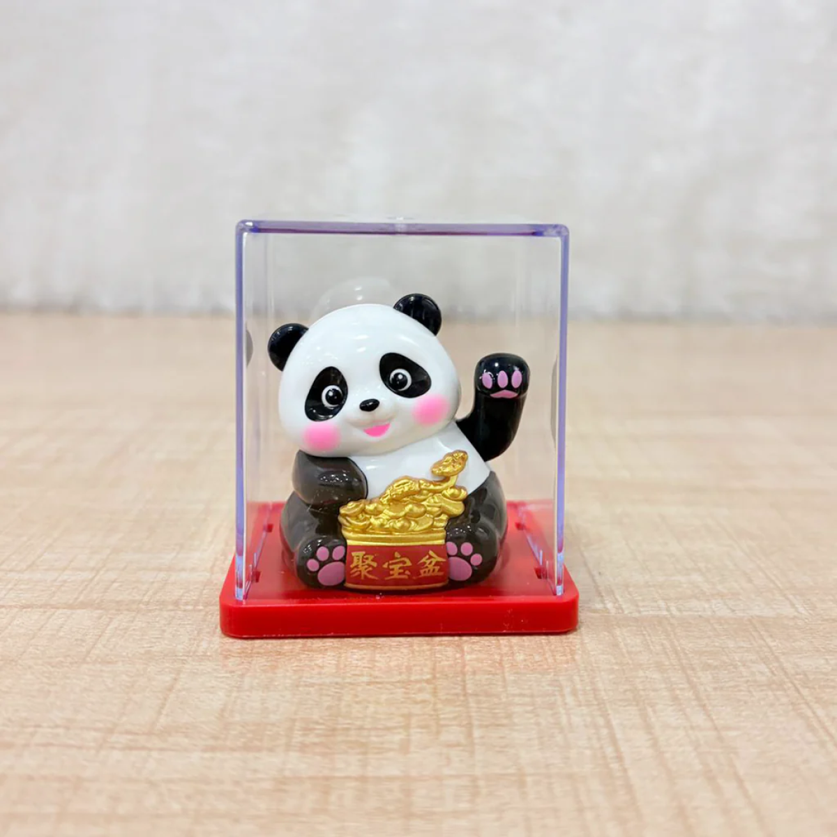 Ηλιακό Διακοσμητικό Panda Με Κουνιστό Κεφάλι Maneki Neko 8021 - Image 7