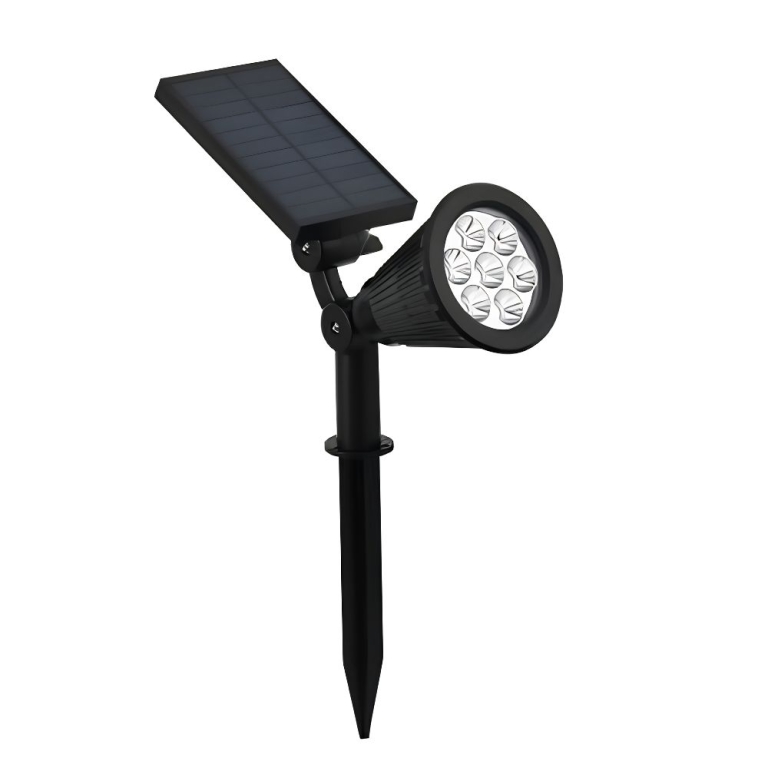 Ηλιακό Προβολάκι Κήπου IP65 Καρφωτό RGB LED
