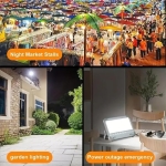 Ηλιακός Επαναφορτιζόμενος LED Προβολέας 260 LED Με Powerbank - Image 3
